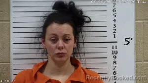 Mugshot of Brianna Nicole Verdine booked in Cherokee County, North Carolina on June 30, 2026