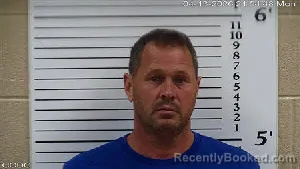 Mugshot of Christopher Allen Vaughn booked in Cherokee County, North Carolina on April 13, 2026