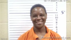Mugshot of Berndenna Nicole Wright booked in Cherokee County, North Carolina on September 17, 2026