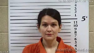 Mugshot of Morgan Allison Elizabeth Wiggins booked in Cherokee County, North Carolina on May 28, 2026
