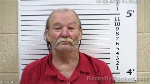 Mugshot of Michael Arthur Ward booked in Cherokee County, North Carolina on October 3, 2026