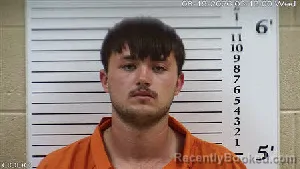 Mugshot of Paxton Ford Waters booked in Cherokee County, North Carolina on August 19, 2026