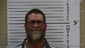 Mugshot of Thomas Daniel Ware booked in Cherokee County, North Carolina on April 27, 2026