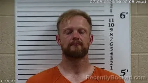 Mugshot of Andrew James David Zenobi booked in Cherokee County, North Carolina on July 8, 2026