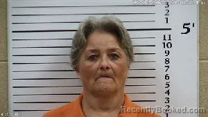Mugshot of Zada Louise Lail booked in Cherokee County, North Carolina on September 4, 2026