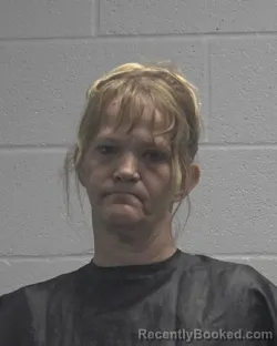 Mugshot of LEANN HUDSON OWENS booked in Cleveland County, North Carolina on March 31, 2026