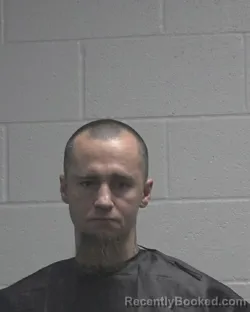 Mugshot of Phillip Chad Blanton booked in Cleveland County, North Carolina on September 18, 2026