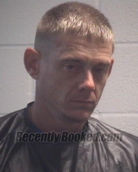 Booking photo from Cleveland County, North Carolina