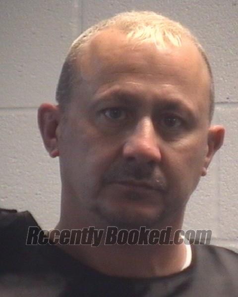 Booking photo from Cleveland County, North Carolina