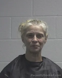 Mugshot of Crystal Lynn Hutchens booked in Cleveland County, North Carolina on September 26, 2026