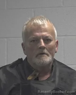 Booking photo from Cleveland County, North Carolina