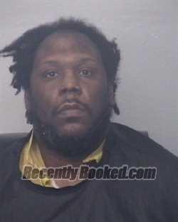 Booking photo from Cleveland County, North Carolina