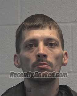 Booking photo from Cleveland County, North Carolina