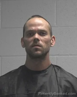 Mugshot of David Conrad Klinck booked in Cleveland County, North Carolina on August 13, 2026