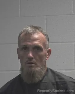 Mugshot of David Monroe Lockridge booked in Cleveland County, North Carolina on October 3, 2026