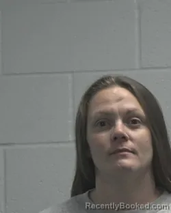 Mugshot of CORTNEY LYNN RICHARDS booked in Cleveland County, North Carolina on August 5, 2026