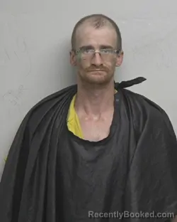 Booking photo from Cleveland County, North Carolina