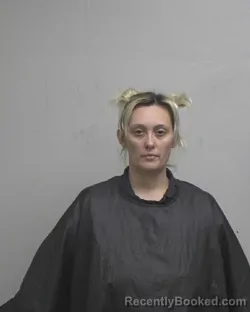 Mugshot of ASHLEY RENEA GARRETT booked in Cleveland County, North Carolina on June 29, 2026