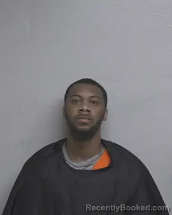 Mugshot of Vandarius Akeem Robertson booked in Cleveland County, North Carolina on October 4, 2026