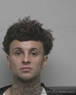 Mugshot of TYLER JOE MARTIN booked in Cleveland County, North Carolina on March 31, 2026