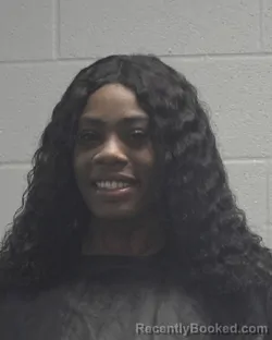Mugshot of SHAKERIA NIALA SHELL booked in Cleveland County, North Carolina on June 29, 2026