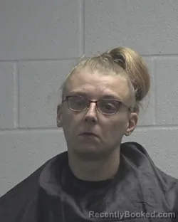 Mugshot of TABITHA MARIE GILKERSON booked in Cleveland County, North Carolina on May 12, 2026