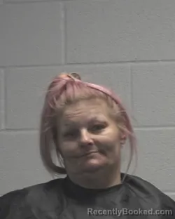 Mugshot of SANDY NICOLE CAMP booked in Cleveland County, North Carolina on June 17, 2026