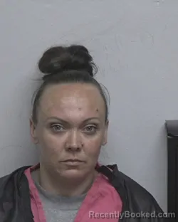 Mugshot of BRITTANY WEATHERS WALKER booked in Cleveland County, North Carolina on March 31, 2026