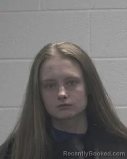 Mugshot of Kassidy Marie Bowen booked in Cleveland County, North Carolina on July 16, 2026