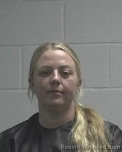 Mugshot of Haleigh Brooke Alexander booked in Cleveland County, North Carolina on September 24, 2026