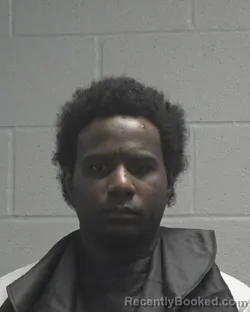 Mugshot of Jordan Lee Hughes booked in Cleveland County, North Carolina on August 18, 2026