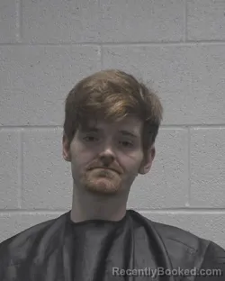 Mugshot of Thomas Dylan Stone booked in Cleveland County, North Carolina on August 18, 2026