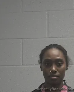 Mugshot of Jasmine Nicole Surratt booked in Cleveland County, North Carolina on August 26, 2026