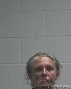 Mugshot of Kimberly Dawn Langley booked in Cleveland County, North Carolina on August 26, 2026