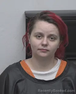 Mugshot of ALYSSA SHYANN WOODY booked in Cleveland County, North Carolina on March 31, 2026