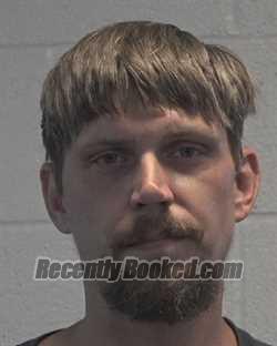 Booking photo from Cleveland County, North Carolina