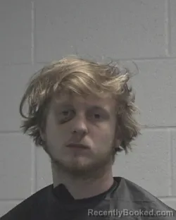 Mugshot of HUNTER JAMES AGEE booked in Cleveland County, North Carolina on March 31, 2026