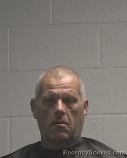 Mugshot of James Wesley Outlaw booked in Cleveland County, North Carolina on August 13, 2026