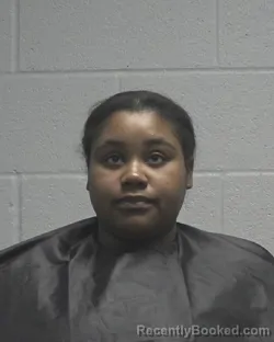 Mugshot of Zamiya Rose- Marie Williams booked in Cleveland County, North Carolina on August 25, 2026