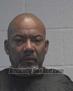 Booking photo from Cleveland County, North Carolina