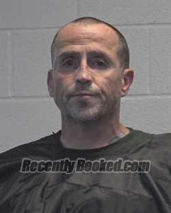 Booking photo from Cleveland County, North Carolina