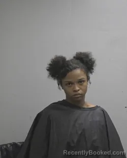 Mugshot of Janea Monique Oglesby booked in Cleveland County, North Carolina on August 15, 2026