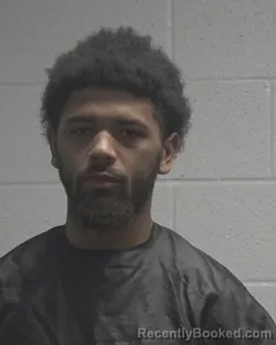 Mugshot of Azari Durran Brown booked in Cleveland County, North Carolina on September 28, 2026