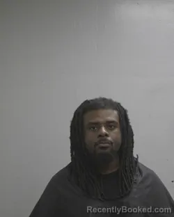 Mugshot of Rakeem Devontae Miller booked in Cleveland County, North Carolina on August 25, 2026