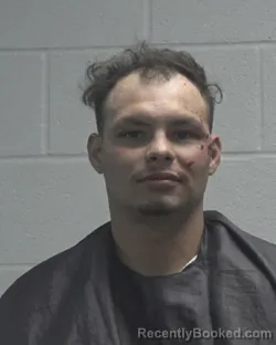 Mugshot of KEATEN LEO SILVA booked in Cleveland County, North Carolina on March 28, 2026