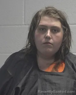 Mugshot of ALEXIS MICHELLE WARNER booked in Cleveland County, North Carolina on April 14, 2026