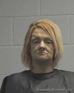 Mugshot of LAUREN MOLITA MATHIS booked in Cleveland County, North Carolina on May 14, 2026