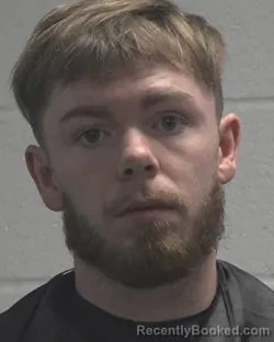 Mugshot of JACOB WILLIAM STACEY booked in Cleveland County, North Carolina on May 17, 2026