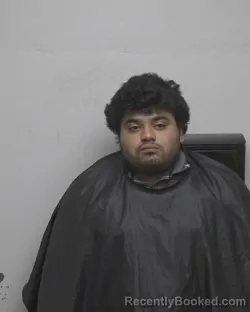 Mugshot of EDGAR JHIR VASQUEZ booked in Cleveland County, North Carolina on July 3, 2026