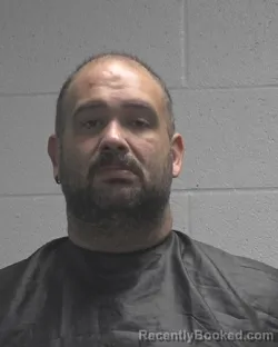 Mugshot of Benjamin Douglas Carpenter booked in Cleveland County, North Carolina on August 4, 2026